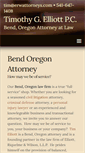 Mobile Screenshot of bendoregonlawyer.net